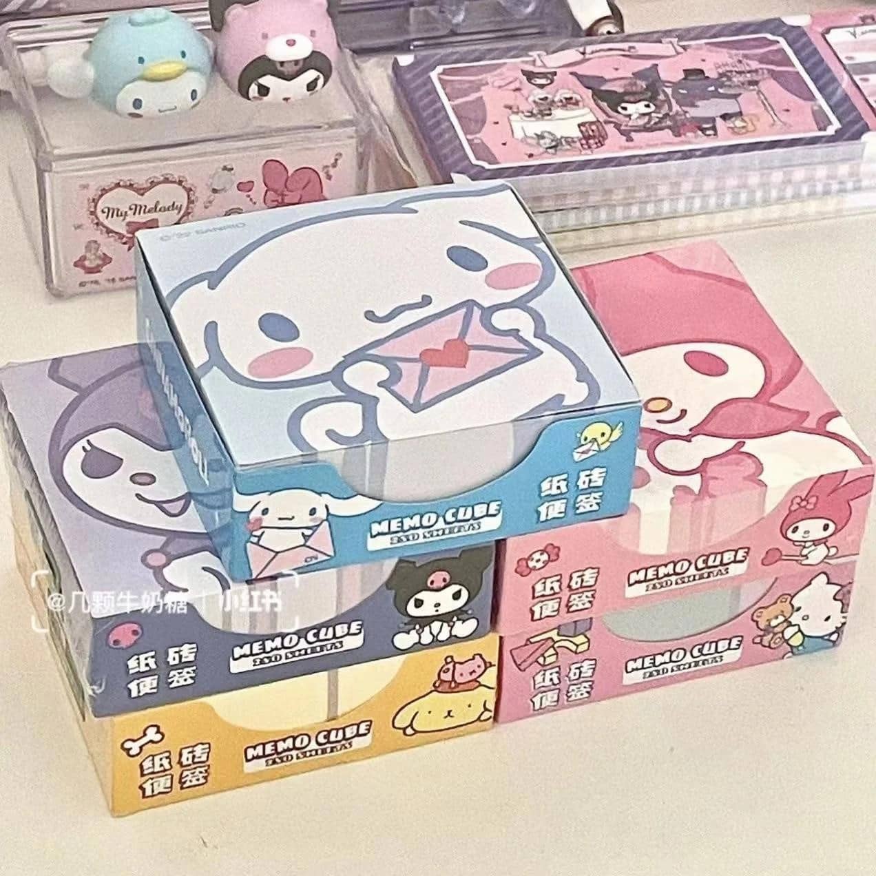 Luca Risanka Ljubka risanka Anime Sanrio Sticky Note Kuromi Nalepke Ktcat Note Paper ...